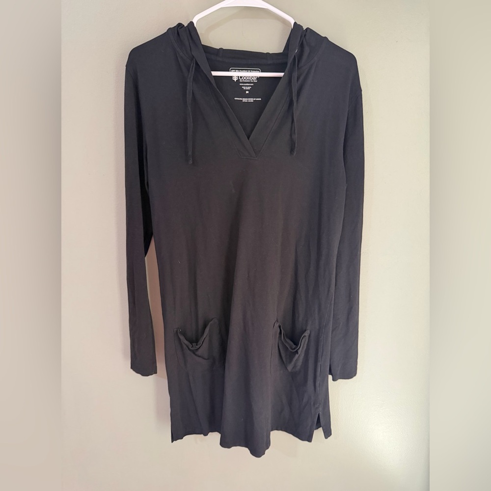 Coolibar Catalina Beach Cover-Up Dress, which is designed with UPF 50+ med